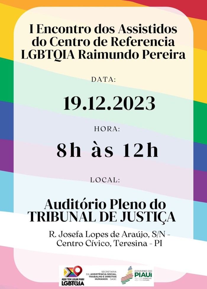 Sasc realiza I Encontro dos Assistidos do Centro de Referência Raimundo Pereira 