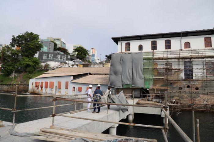 Obras do Prodetur na Baía de Todos-os-Santos estão estágio avançado
