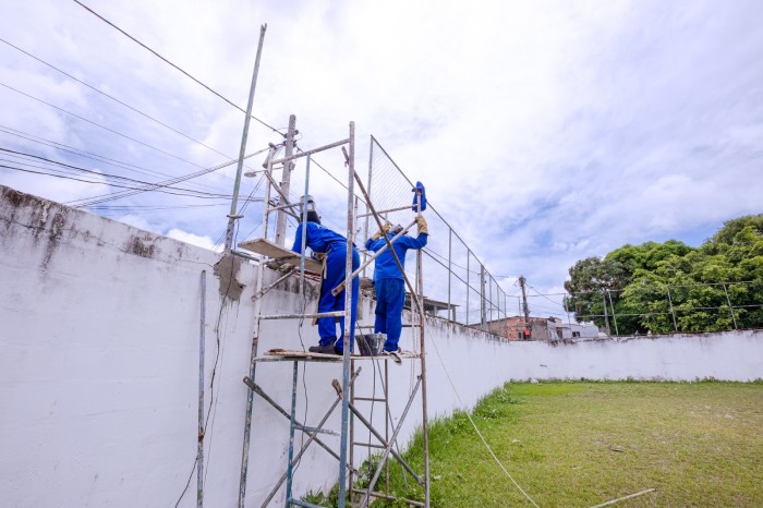 Escolas do município seguem sendo contempladas com manutenção