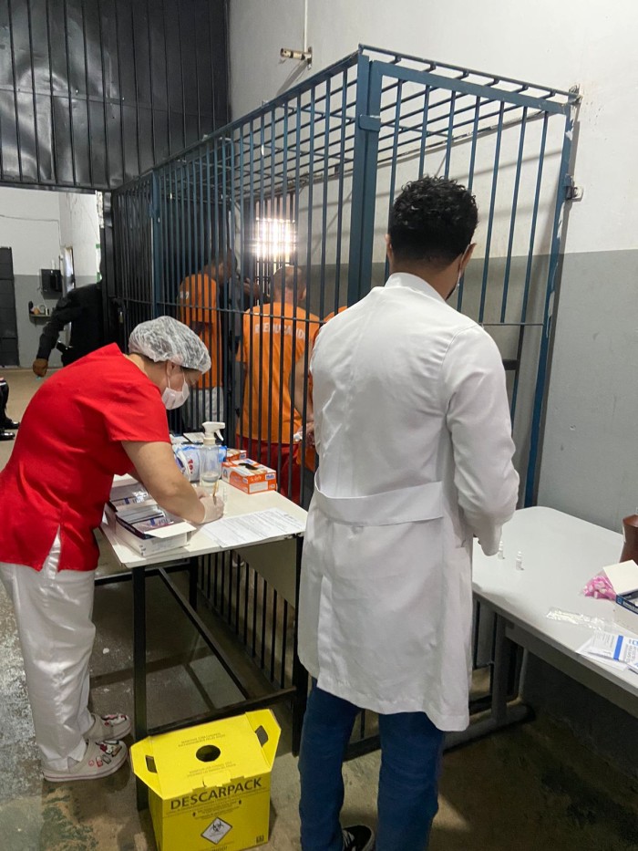 Prefeitura de Gurupi realiza açãodo Dezembro Vermelho para reeducandos da CPP 