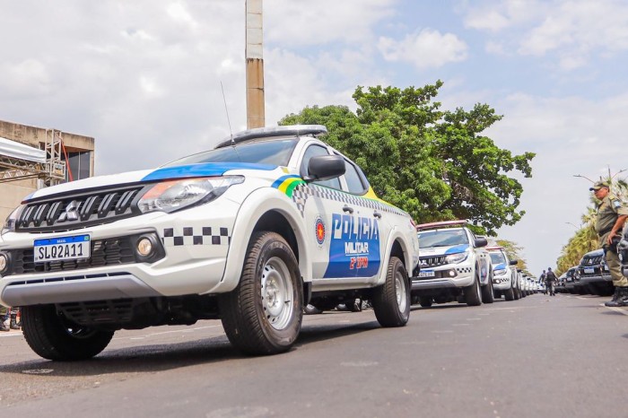 Governador entrega helicóptero e mais de 180 viaturas para as Polícias Civil e Militar nesta terça-feira (19)