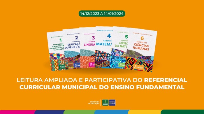 Seduc convida população para leitura do referencial curricular