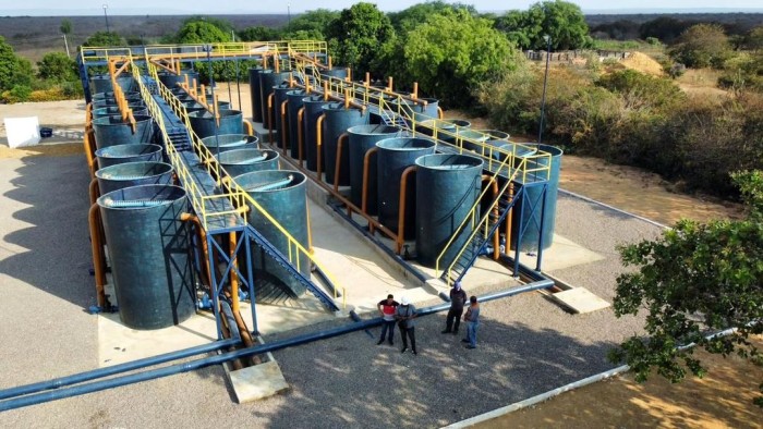 Novas estações de tratamento de água beneficiam região de São Raimundo Nonato