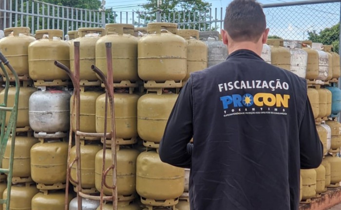 Procon Tocantins divulga pesquisa de preço do gás realizada em 12 cidades do Estado
