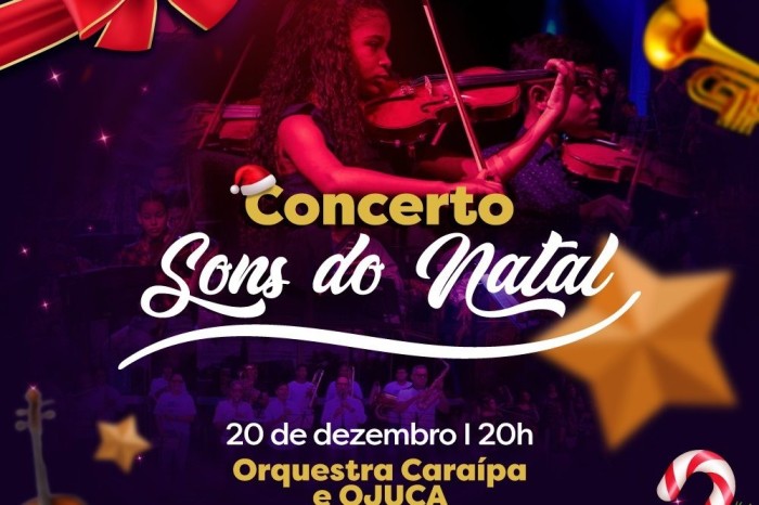 Concerto Sons do Natal é apresentado no TCS nesta quarta (20)