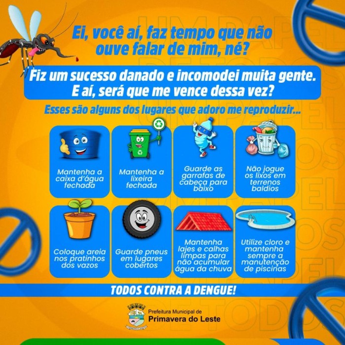 Prefeitura de Primavera do Leste fortalece esforços na prevenção da dengue