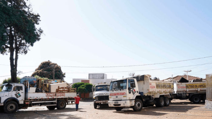Mutirão da Limpeza recolheu 840 toneladas de inservíveis em 2023
