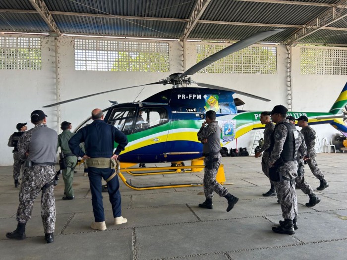Polícia Militar conta com três helicópteros para reforçar o policiamento aéreo no Piauí
