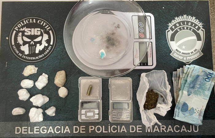 Polícia Civil realiza duas Operações em menos de 24 e prende traficantes com diversas porções de drogas em Maracaju