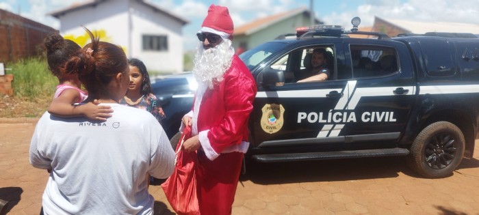 Solidariedade em Ação: Polícia Civil e Grupo Natal Solidário distribuem esperança em Bataguassu