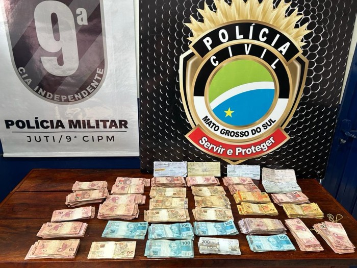 Polícias Civil e militar prendem em flagrante autor de furto de supermercado e recuperam 148 mil reais em Juti