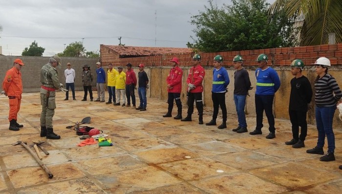 Corpo de Bombeiros realiza treinamentos de brigadas de incêndio em municípios do Piauí