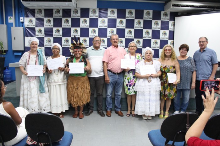 Araçatuba premia mestres e mestras da cultura pela Lei Paulo Gustavo