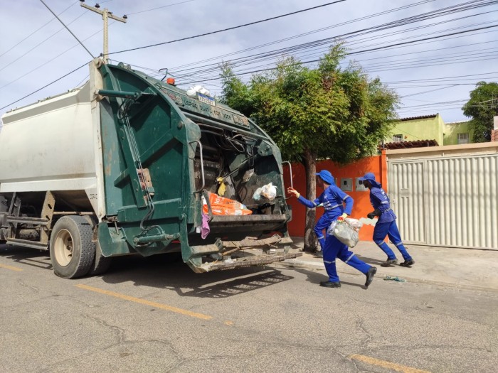 Prefeitura divulga esquema de coleta de lixo durante o feriado de 1º de janeiro em Petrolina 