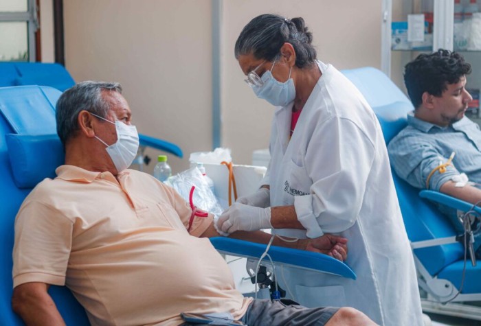 Levantamento aponta faixa etária com maior número de doadores de sangue no Amazonas
