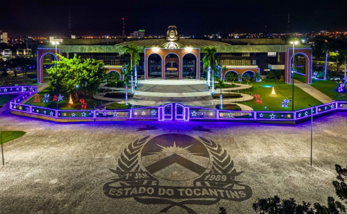 Governo do Tocantins continua com as Luzes de Natal até sábado, 6