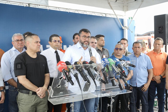 Com aportes de R$ 12,7 milhões, Wilson Lima entrega nova Base Arpão e mais 15 viaturas ao Corpo de Bombeiros