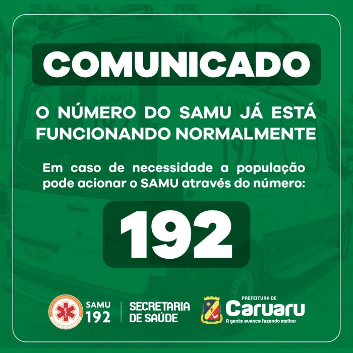 Foto: Reprodução/Prefeitura de Caruaru - PE