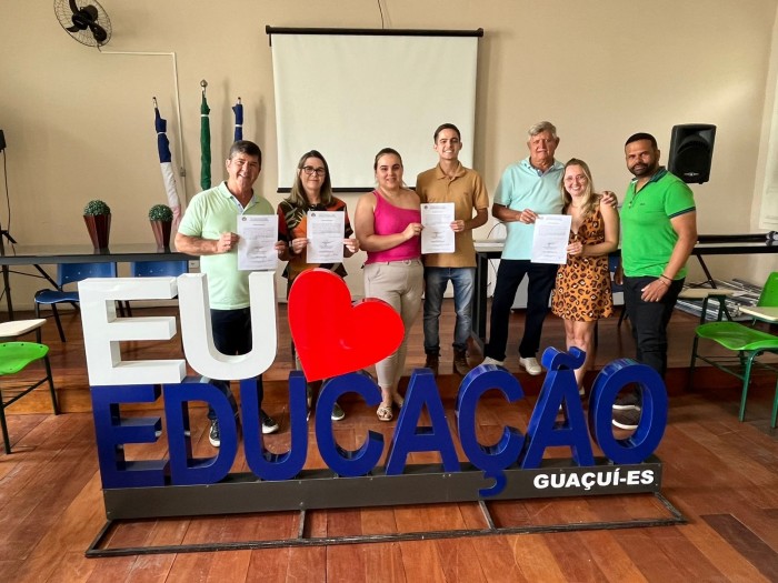 ASSINADA ORDENS DE SERVIÇO PARA REFORMA DE ESCOLAS DOS DISTRITOS DE GUAÇUÍ