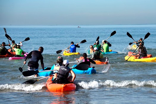 3º Festival Aquático de Praia Grande reunirá amantes da canoagem, remo e SUP