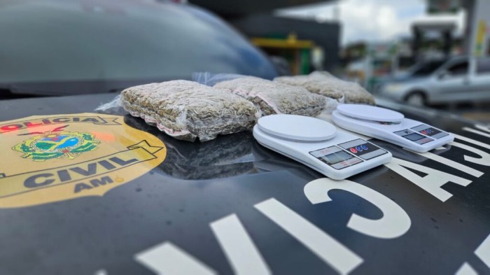 Homem é preso em posse de droga que seria transportada para o estado do Pará