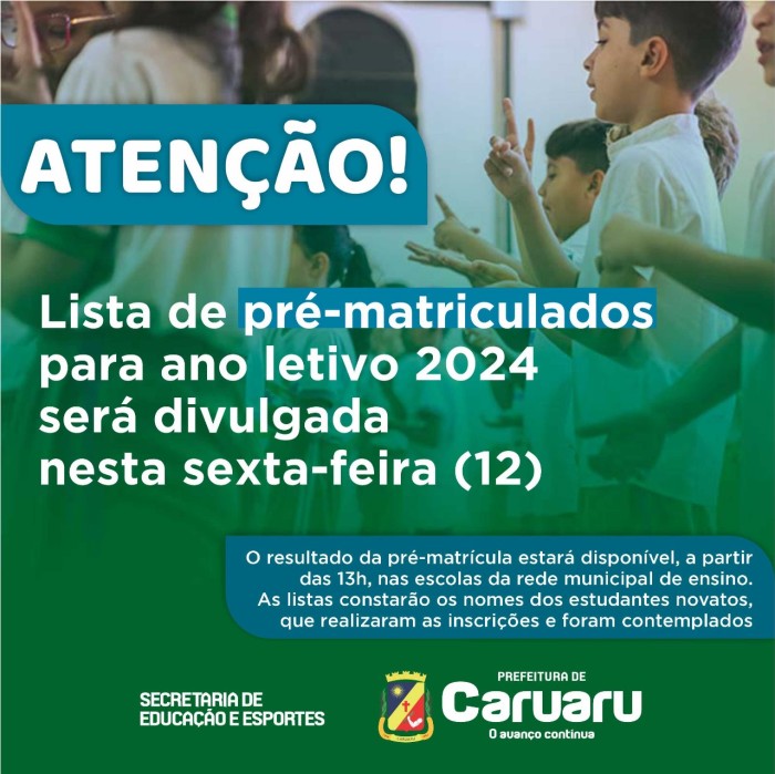 Foto: Reprodução/Prefeitura de Caruaru - PE