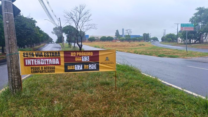 Distrito Industrial terá interdições para prova de rua neste sábado