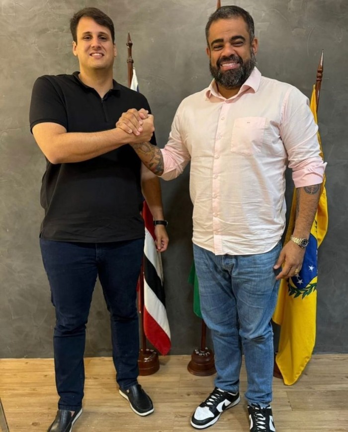 Paulo Victor recebe visita do secretário de Assuntos Municipalistas e reforça parceria entre poderes