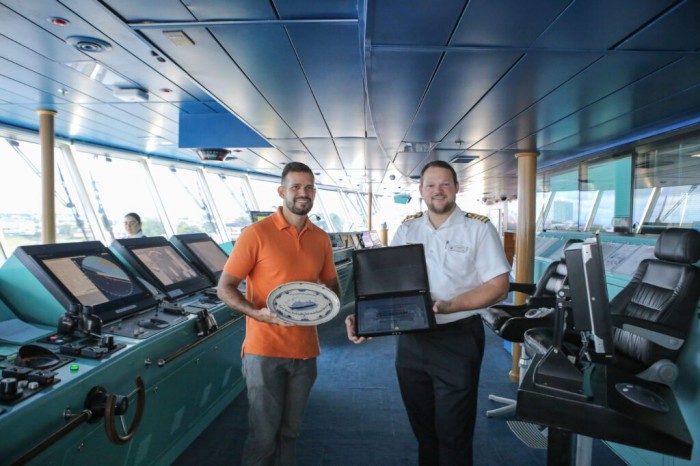 Temporada de Cruzeiros: primeiro navio do ano chega com mais de 2 mil turistas 