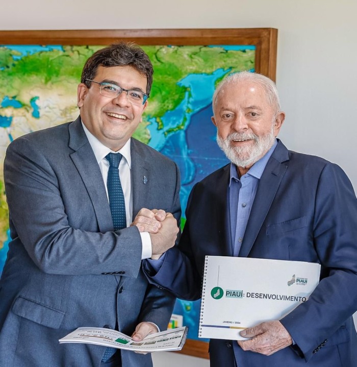 Em audiência com Lula, Rafael apresenta projetos de hidrogênio verde e do intermodal do Vale do Parnaíba e pede mais investimentos para o Piauí