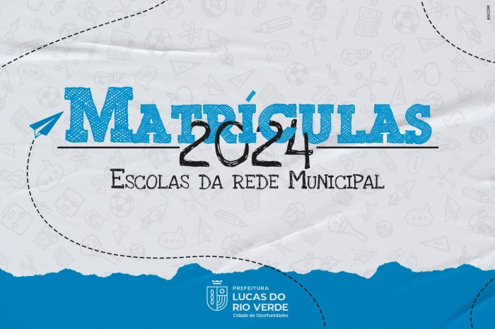 Educação inicia período de matrículas nas unidades escolares