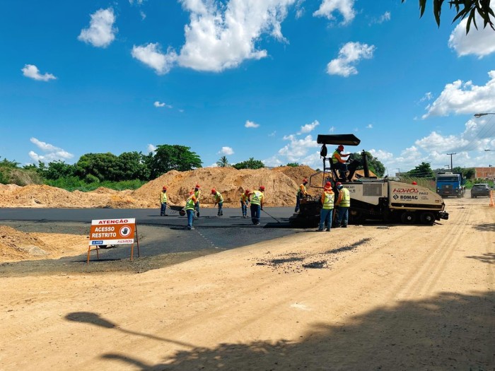 Rafael Fonteles comemora avanço das obras de modernização do Aeroporto de Teresina
