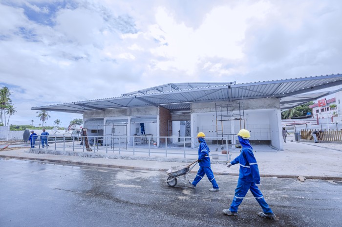 Obras de requalificação nos mercados municipais seguem em andamento
