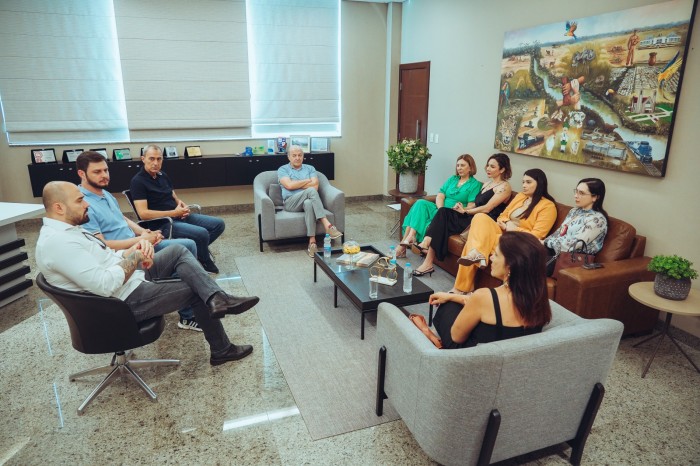 Prefeito recebe vice-governador para discutir segurança pública em Lucas do Rio Verde