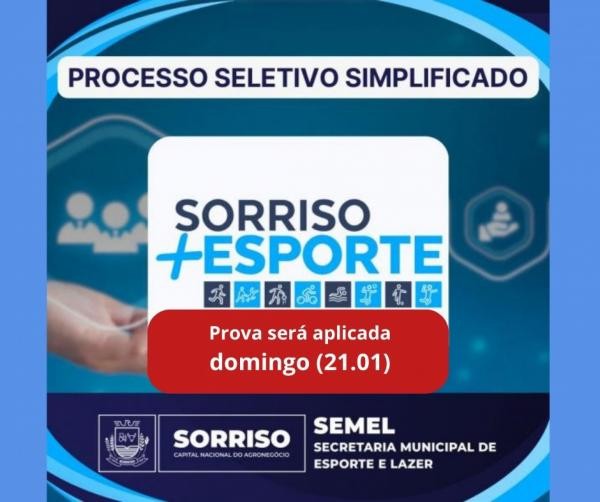 Foto: Reprodução/Prefeitura de Sorriso - MT