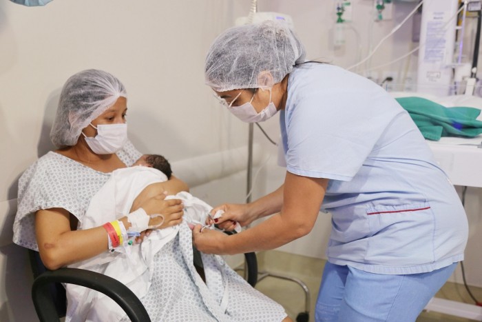 “A Maavi não poderia nascer em outro hospital”, diz paciente do Hospital Macrorregional Tomás Martins, em Santa Inês