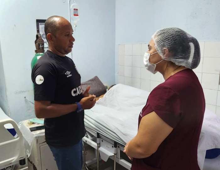 Hospital Edson Ramalho utiliza método de respiração diafragmática para acolher pacientes e acompanhantes