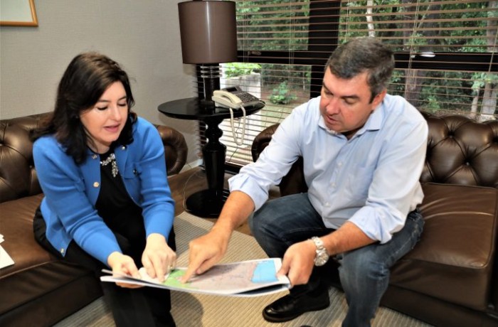 Governador e ministra discutem avanços da concretização da Rota Bioceânica