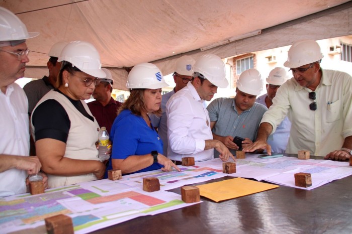 Secretário de Saúde realiza visita técnica na obra do Hospital Regional de Guarabira