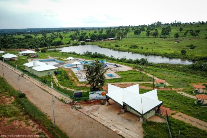 Prefeitura de Bataguassu retoma obra do Parque Aquático