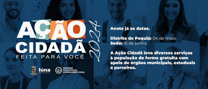 Ação Cidadã desse ano em Iúna já tem data definida