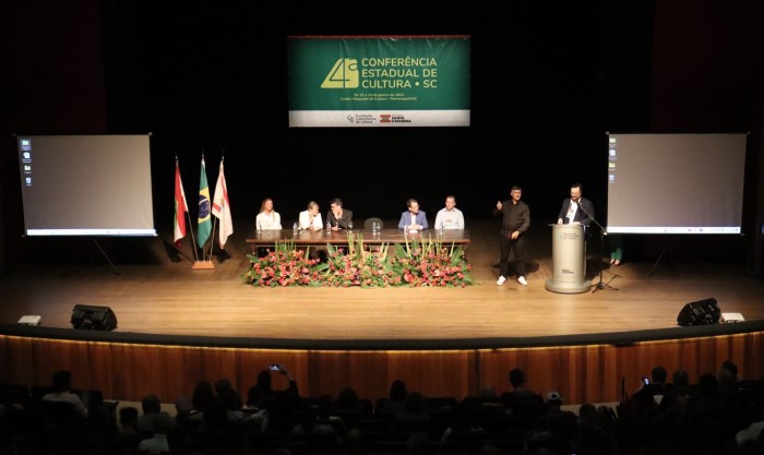 FCC abre Conferência Estadual de Cultura em Florianópolis