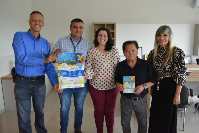 Prefeitura e Sanesul debatem parceria para promover projeto ambiental que visa arrecadar óleo de cozinha usado para reciclagem