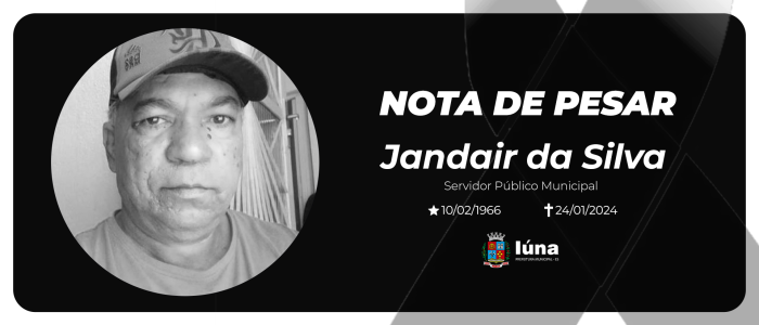 Nota de pesar: Jandair da Silva