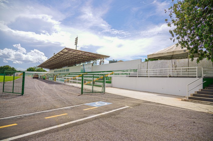 Estádio Passo das Emas recebe melhorias de acessibilidade