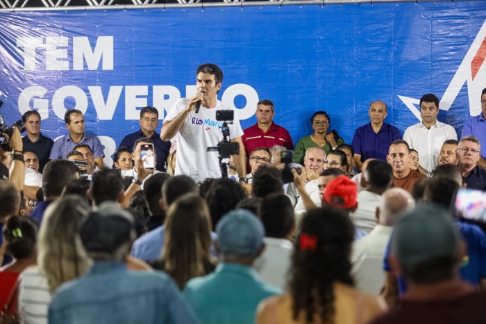 Governo do Estado entregas vias asfaltadas no município de Rio Maria