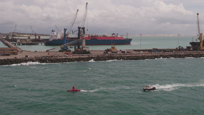 Porto do Pecém é o primeiro do País a usar embarcação autônoma para atualizar carta náutica