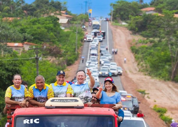 Governo do Maranhão inaugura Caminho dos Poetas, estrada que liga Guimarães à Praia de Araoca