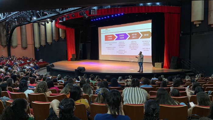 Novos professores participam de Formação sobre a Rede Municipal