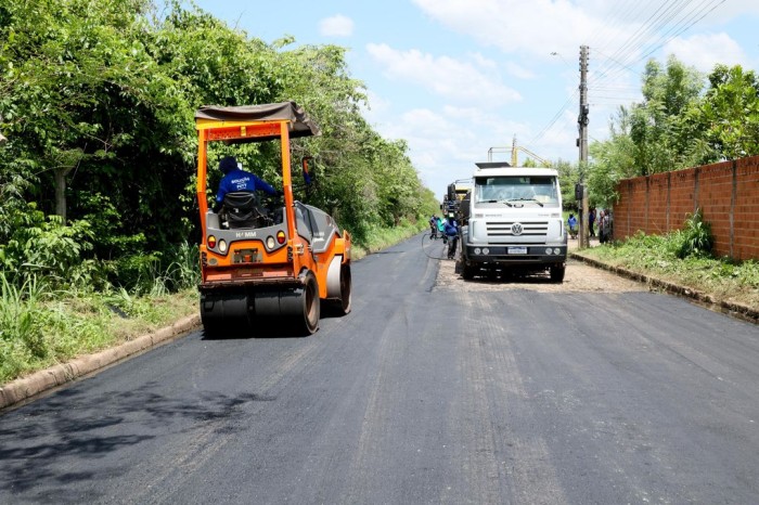 Seinfra executa primeiras pavimentações em Teresina pelo OPA
